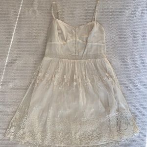 Embroidered summer dress